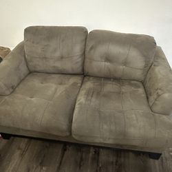 Brown Couch Set $70 OBO