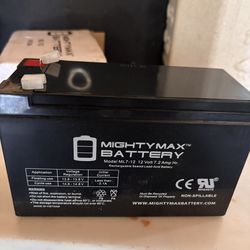 Might max battery 12v7.2Ah