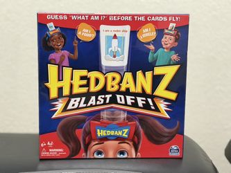 🤯 Hedbanz Blast Off! — Brand New, Sealed