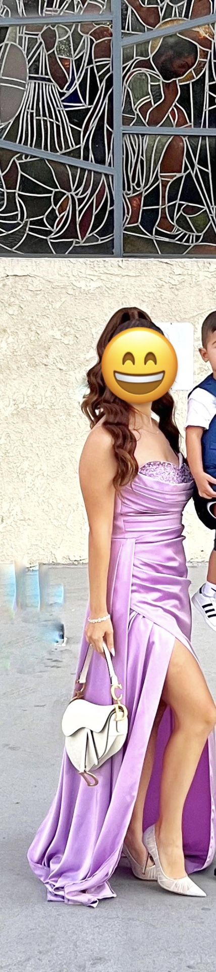 Wedding Dress Purple Dress Birthday Dress 