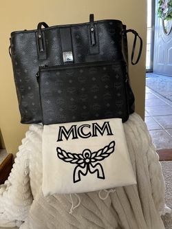 MCM Black Large Tote