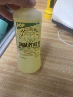 Alcohol with Eucalyptus oil