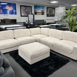Beige Modular Sofa Sectional 🔥SALE🔥