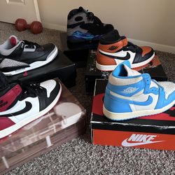 Jordan 1s, 3s And 8s 