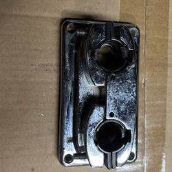 Vintage Ludwig Accent Double Tom Bass Drum Mount