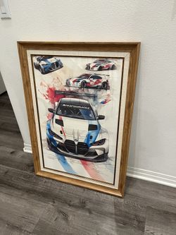 BMW M4 Wall Art