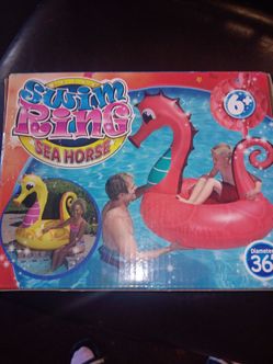 Swim ring sea horse