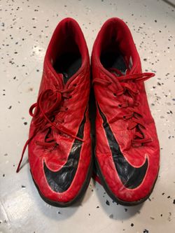 Nike HypervenomX Turf Soccer Shoes – Red/Black – Men's Size 12