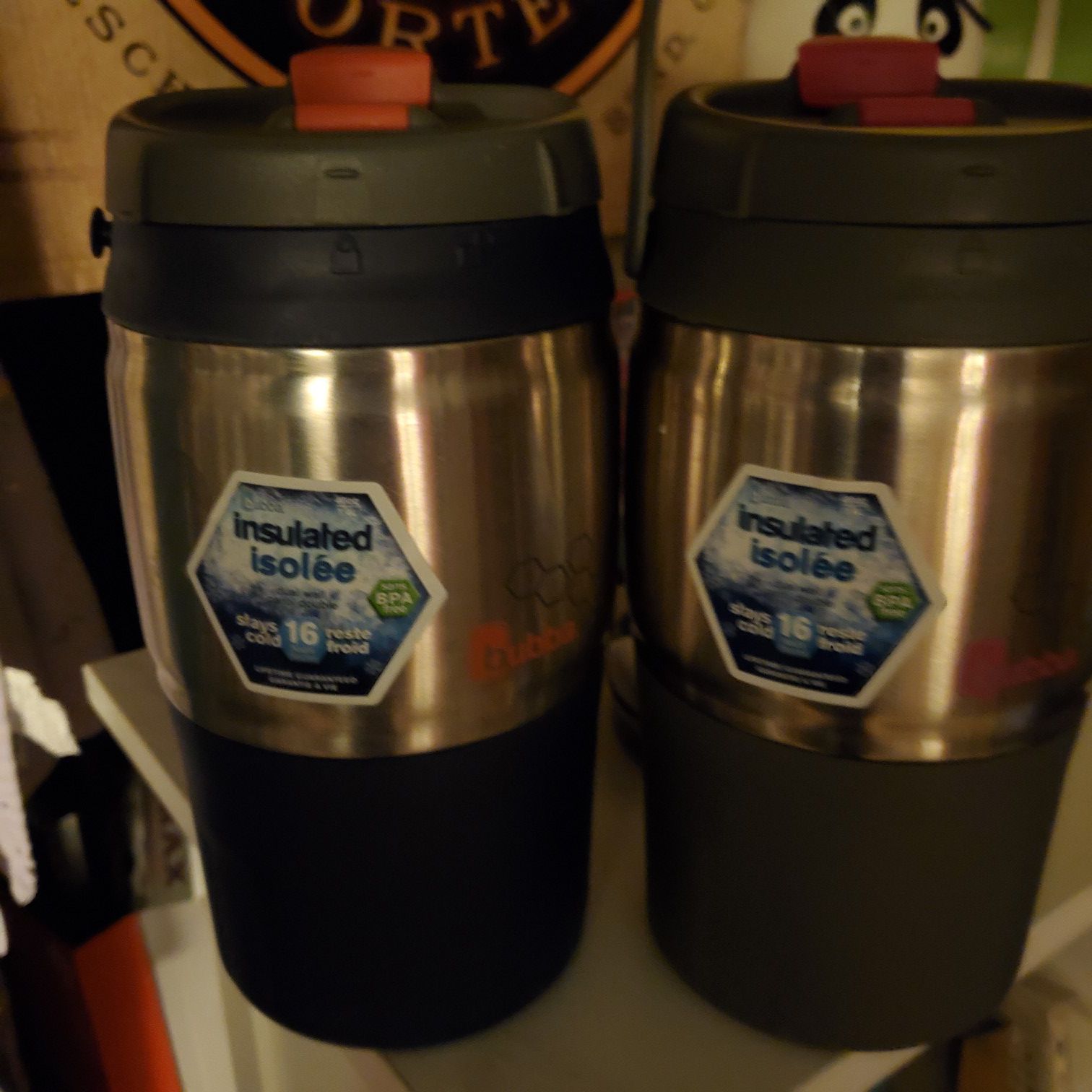 Two Bubba insulated isolee cup/thermos