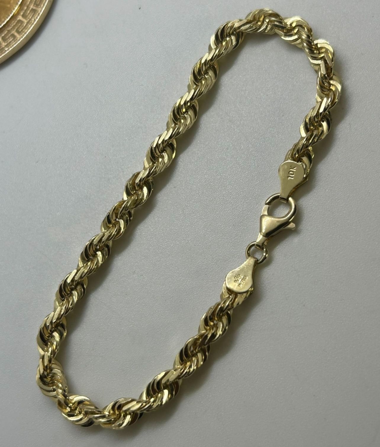 Gold Rope Bracelet