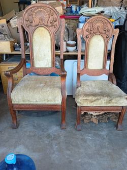 OBO, King and Queen Bishop's Chairs