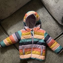 Fabulous Striped Kids Coat