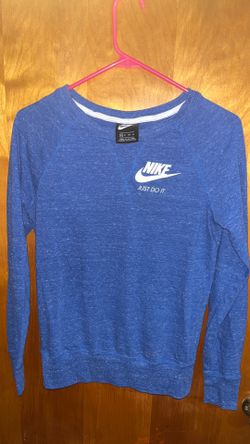Nike,  blue long sleeve, XS