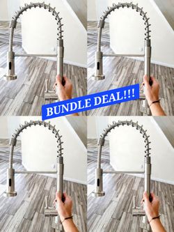 grifo de cocina kitchen faucet new silver bundle