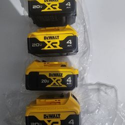 Dewalt Batteries 