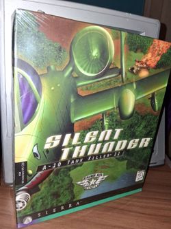 Early 2000s Sealed Windows 95 Silent Thunder PC Game