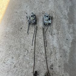 67 68 Mustang Door Latch With Rods