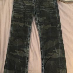 True Religion Camo Jeans