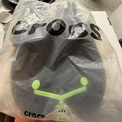 CROCS  LINED GLITTER SIZE 12 W / 10 M