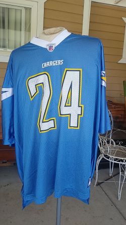 Vintage Reebok on field Chargers jersey size 4X large