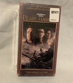 Pearl Harbor (VHS, 2001, 2-Tape Set, Pan Scan 60th Anniversary Commemorative