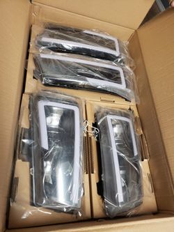 Silverado 03-06 LED Strip Headlights