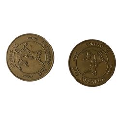 Rare Weeki Wachee Spring Good Luck token
