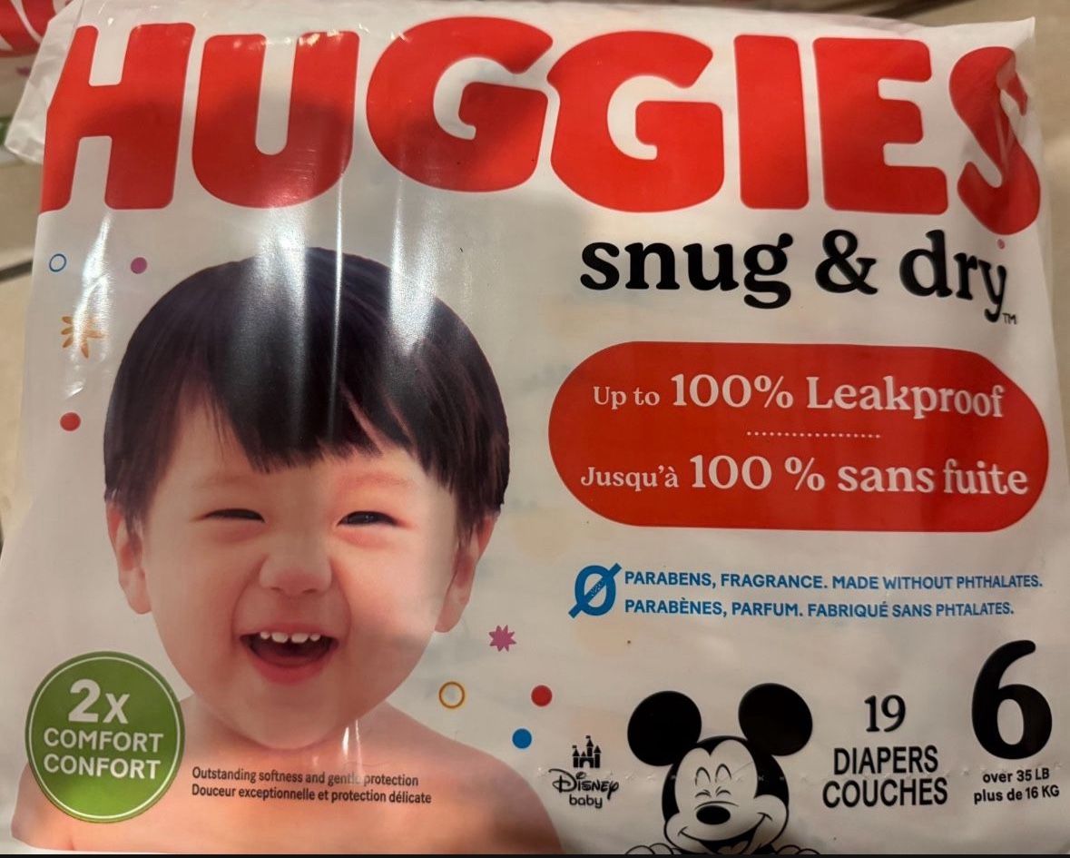 Huggies Diapers Size 6