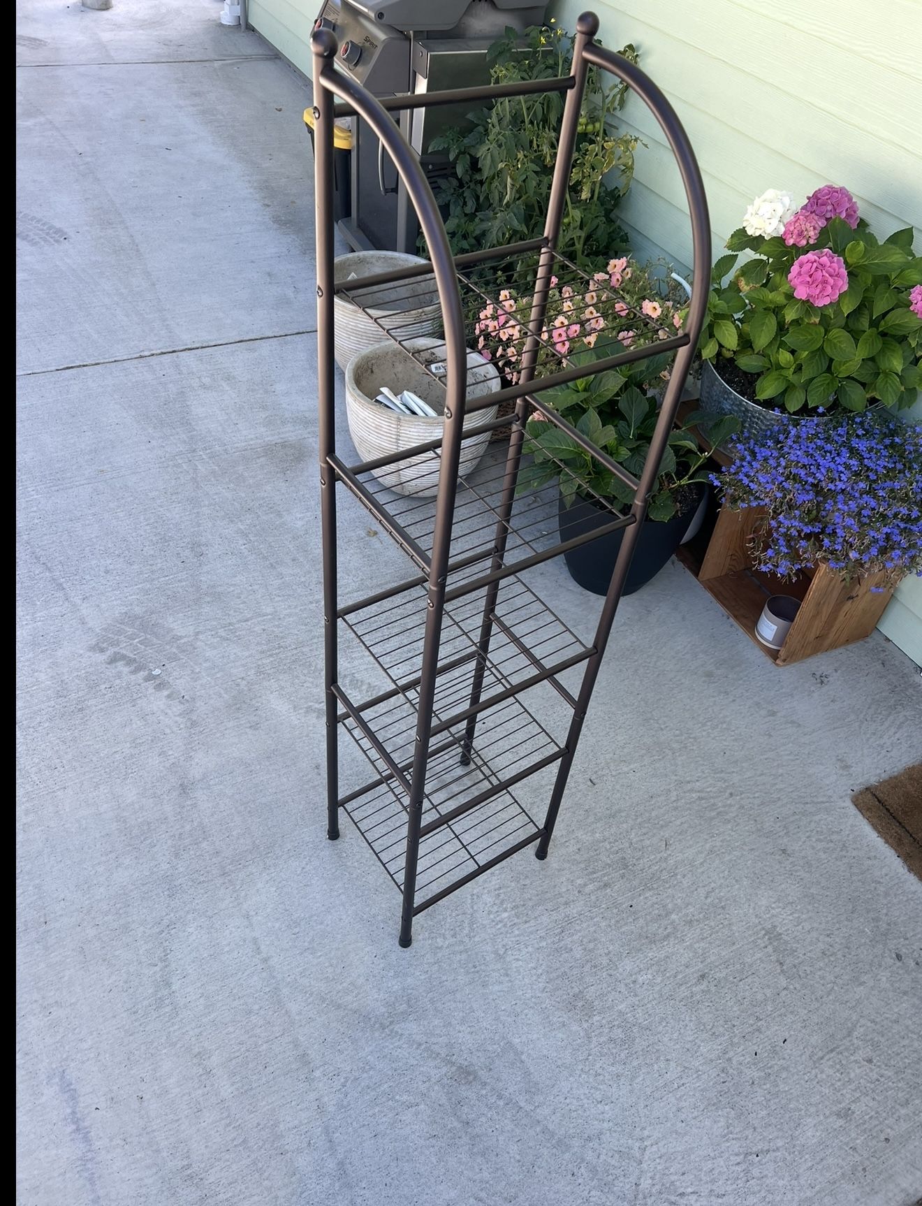 Shelving Units Multi-Purpose Bathroom, Living Room Bedroom 5 Layers Floor Storage Racks