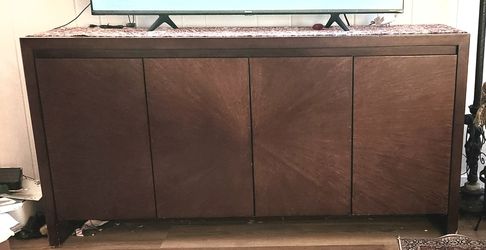 Credenza...Solid Oak (dimensions in description)