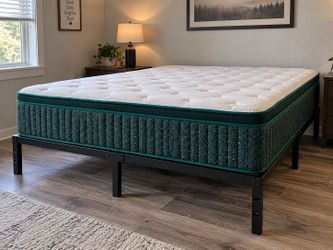 $300 — BRAND NEW 12” KING MATTRESS — NEVER OPENED