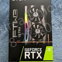 EVGA GeForce RTX 3080 FTW3 Ultra Gaming 10G-P5-3897-KL 10GB GPU Brand New in Box

