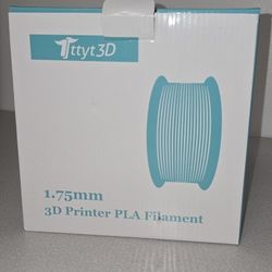 TTYT3D Silk White/Green PLA 3D Printer Filament - 1.75mm 3D Printing