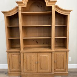 Ethan Allen Buffet/Hutch Bookcase 