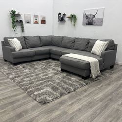 Gray Sectional Couch - Free Delivery