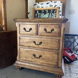 Large 3 Draw Nightstand 