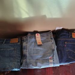 3 Pair Of Men's Size 46x32/46x34 (2) New (1) Worn once