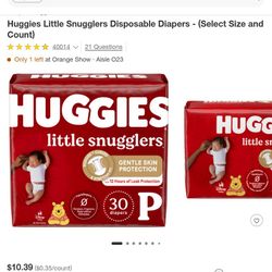 Huggies Little Snugglers  Up To 6 pounds