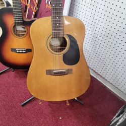 Samick LW-020G 6 String Acoustic Guitar W/ Case