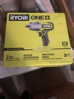 Brand New Ryobi Impact Drill Only.  Need Gone Asap 