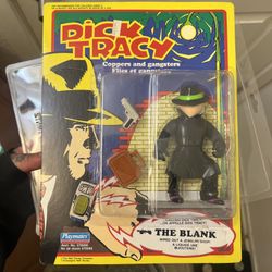 Holy Grail Figure!!Very Rare Dick Tracy Figure "The Blank" 80's 90's Vintage Figure