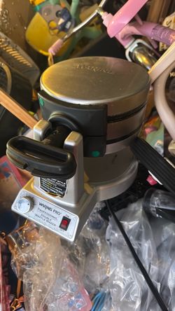 Double waffle maker heavy duty