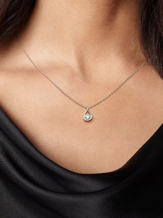 Pandora Infinite Sterling Silver Lab-grown Diamond Pendant Necklace