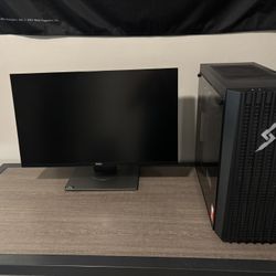Digital Storm Gaming PC and Dell Gaming Monitor 