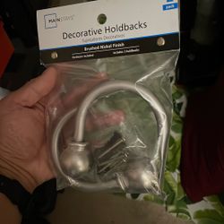 Mainstays Decorative Holdbacks For Curtains