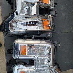 15-17 Ford F150 Headlights Luces Micas Calaveras Faros Faroles