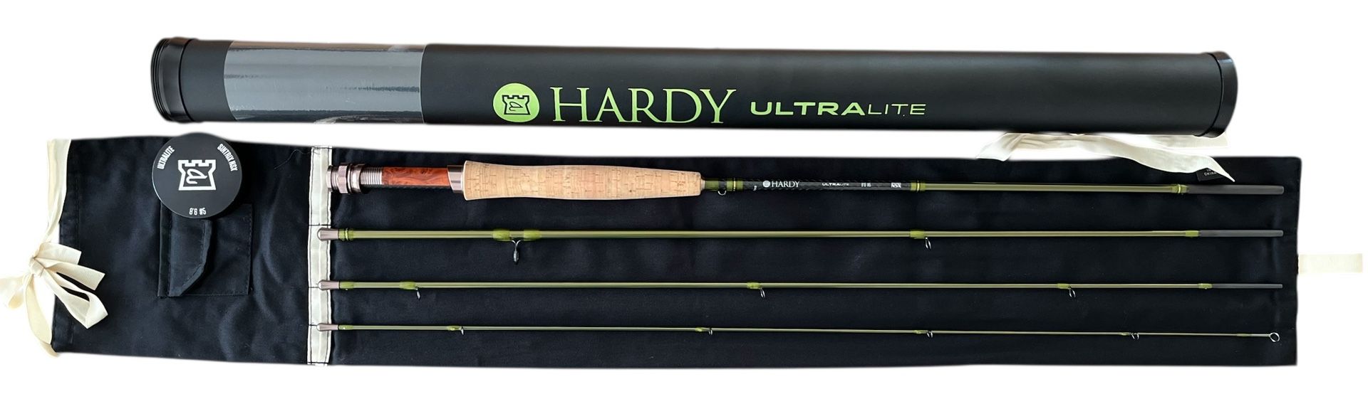 HARDY ULTRALITE SINTRIX NSX 8’6” #5 FLY FISHING ROD, 586-4, HROUL865, NEW