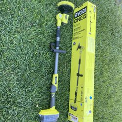 RYOBI ONE+ 18V Cordless Telescoping Power Scrubber (Tool Only)