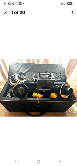 Profoto Acute2 2400 Generator Power Supply w/ 2Acute Flash Lamps D4 Acute 2