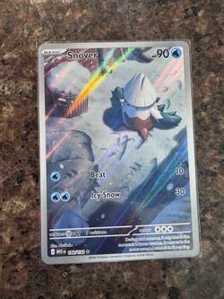 Snover Pokemon card